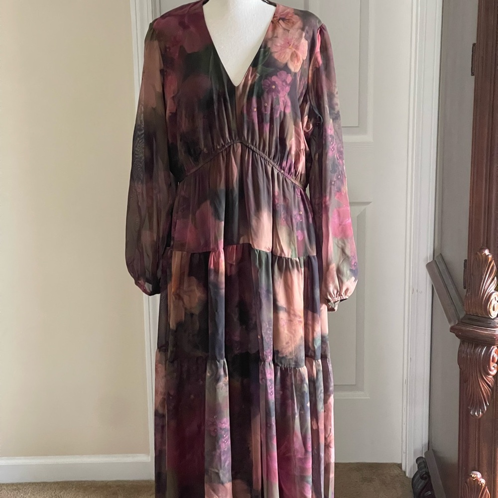Robbie Bee Maxi Dress Size